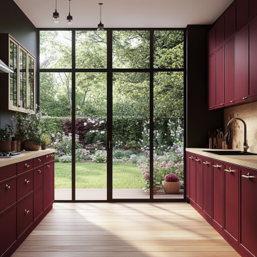 XR - Burgundy Maroon Slim Shaker